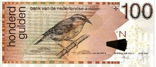 P31f/g Netherlands Antilles 100 Gulden Year 2012/2013